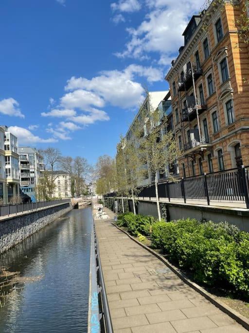 Innenstadt Refugium In Ruhiger Wasserlage+Balkon Leipzig Luaran gambar