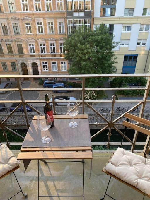 Innenstadt Refugium In Ruhiger Wasserlage+Balkon Leipzig Luaran gambar