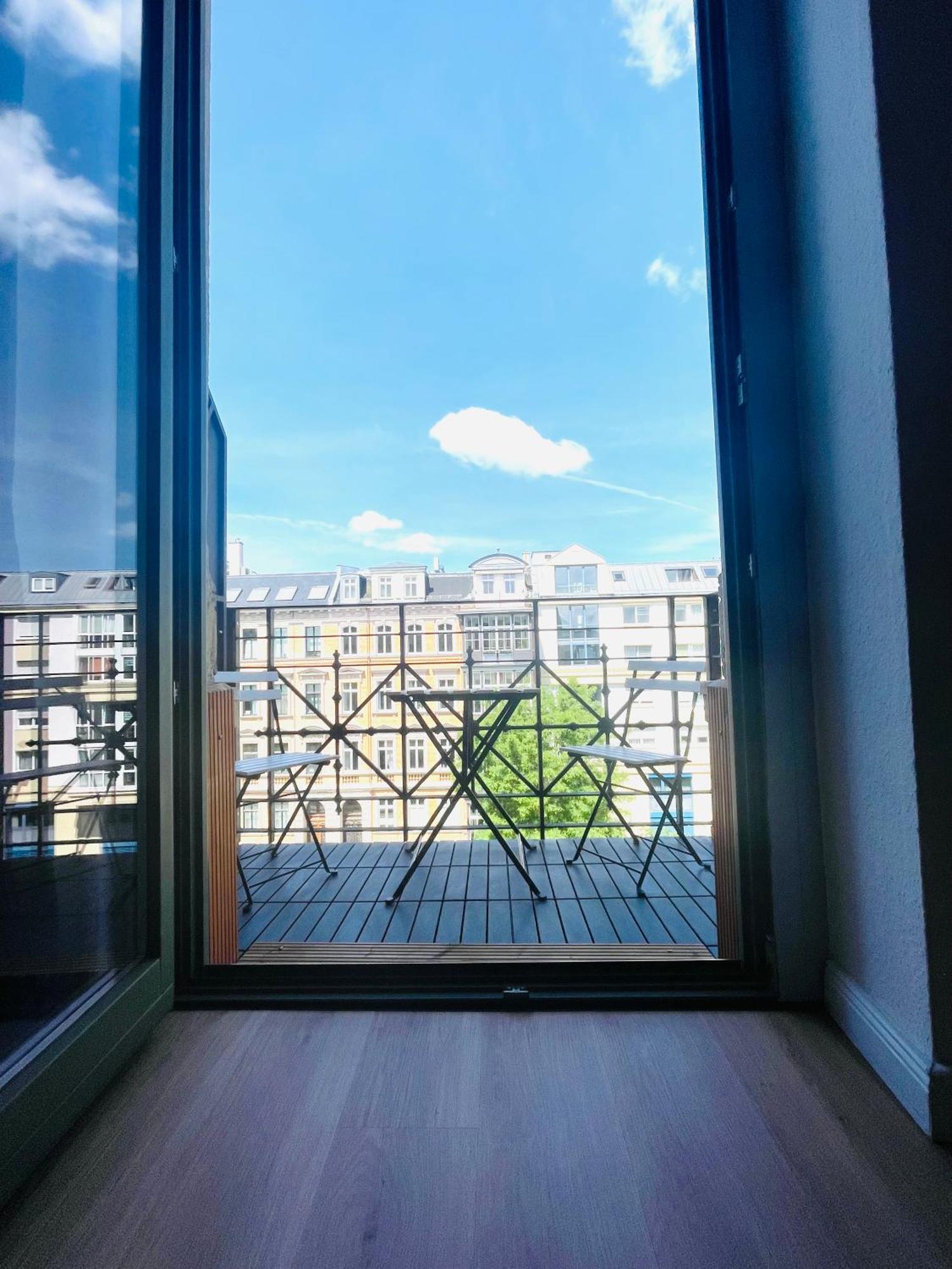 Innenstadt Refugium In Ruhiger Wasserlage+Balkon Leipzig Luaran gambar